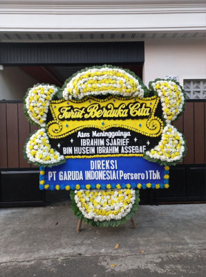 Papan Bunga Duka di Tual